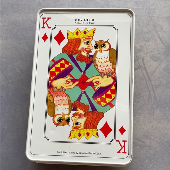 Fundex Big Deck Playing Cards in Tin - Picture 3 of 6